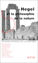 Hegel et la philosophie de la nature